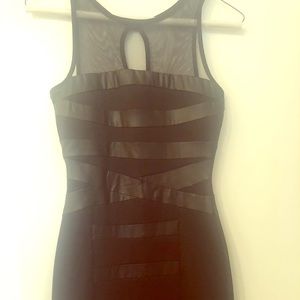 Fitted Black Cocktail Dress - like New